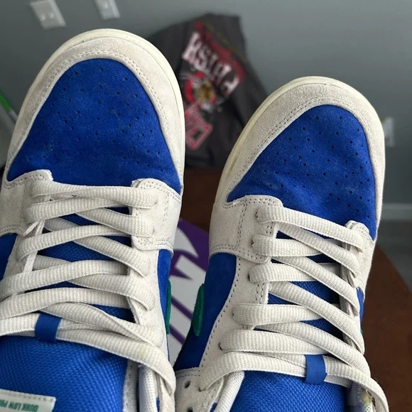 NIKE SB PHANTOM/MALACHITE 2023 DUNK
MODERATELY WORN - Picture 6 of 7